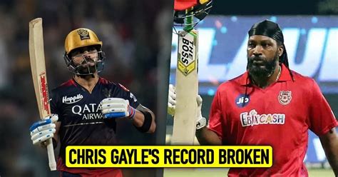 Ipl Virat Kohli Breaks Chris Gayles Record Of Most Centuries In