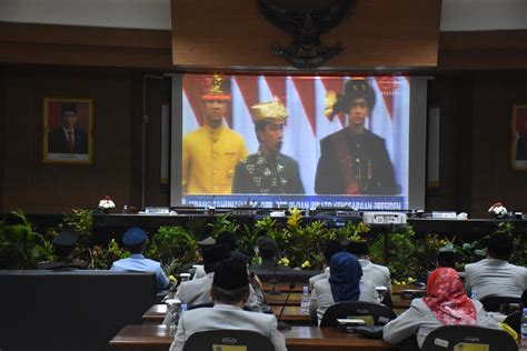 Rapat Paripurna Mendengarkan Pidato Kenegaraan Presiden RI Dalam Rangka