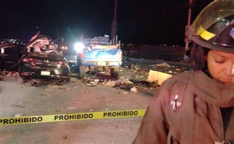 Choque Carretera San Miguel De Allende Querétaro 3 Muertos