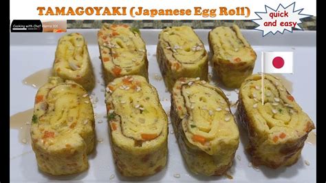 Quick And Easy Tamagoyaki Japanese Egg Roll Youtube