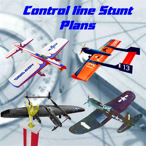 Model Control Line Stunt Airplane Plans – Page 6 – Vintage Model Plans