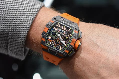 Richard Mille Rm Automatic Flyback Chronograph Mclaren The