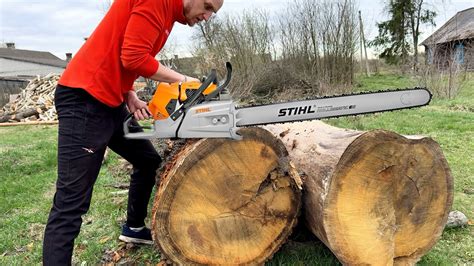 Chainsaw Stihl MS 881 The Most Powerful Chainsaw In The World YouTube