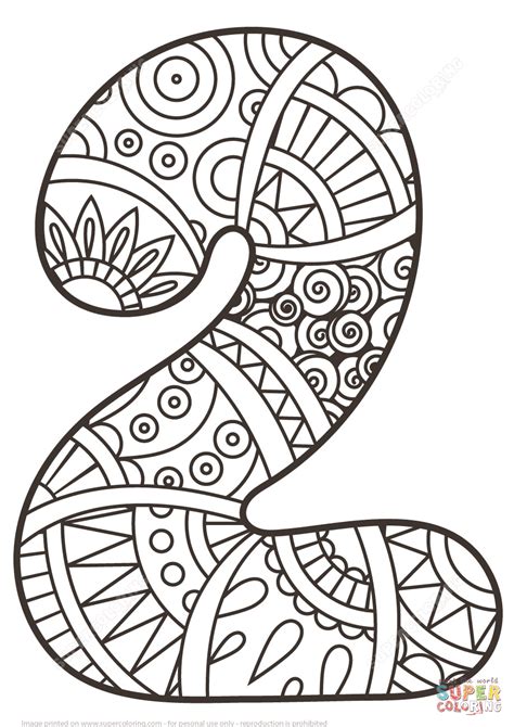 Mandala Escolar Dibujos De Mandalas Para Colorear Con Numeros