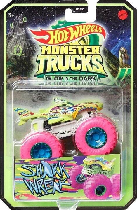 Hot Wheels Monster Trucks HCB ฮอตวล มอนสเตอรทรคสรถเรองแสง คละแบบ รน HCB Lazada co th