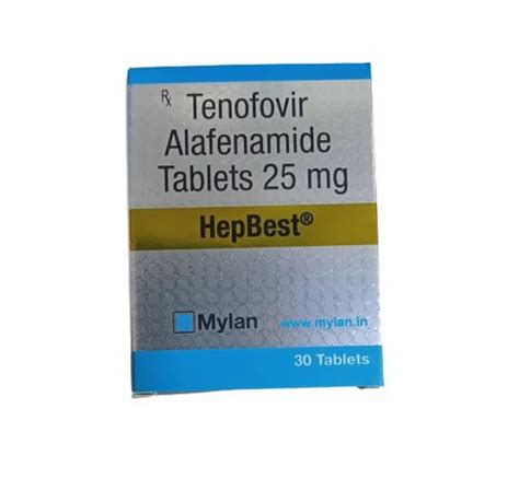 Tenofovir Alafenamide 25Mg Hepbest 25 Mg Tablets Bottle At Rs 1000