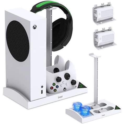 Support Vertical Compatible Avec Xbox Series S Ventilateur De