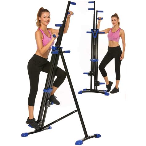 VIBESPARK Vertical Climber and Folding Indoor Exercise Fitness Stair