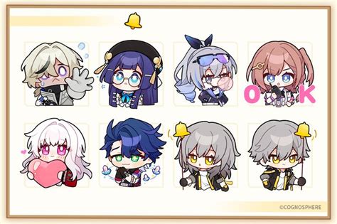 崩壊：スターレイル On Twitter Chibi Character Art Anime