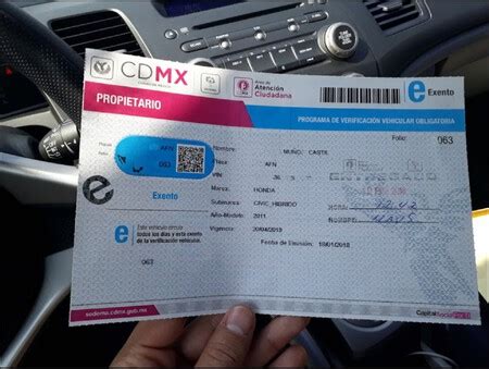 C Mo Verificar Un Auto H Brido En Cdmx Brand Cars