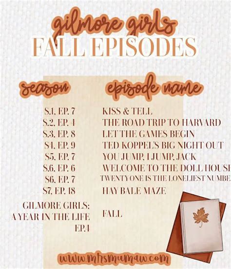 Gilmore Girls Fall Episodes ☕️🧦🍂 แกลเลอรีที่โพสต์โดย Kenzie Lemon8