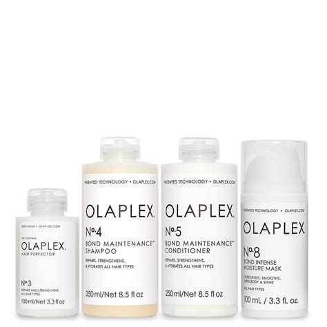 Olaplex No.3, No.4, No.5 and No.8 Bundle | Pre shampoo treatment ...