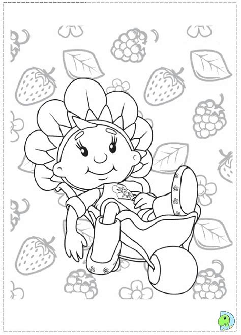 Fifi and the Flowertots coloring page - DinoKids.org