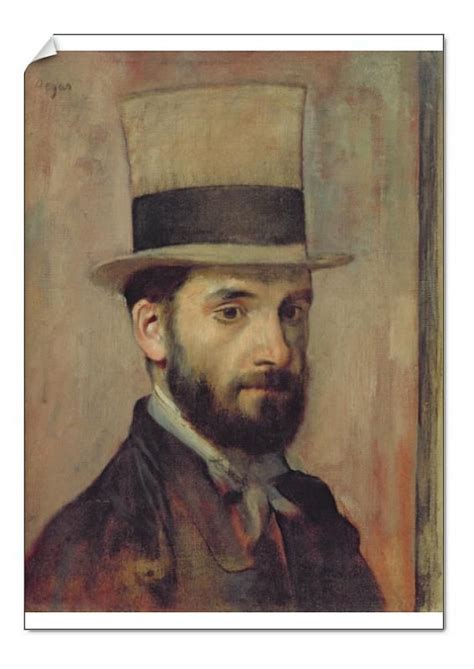 Print Of Portrait Of Leon Bonnat 1833 1922 C 1863 Oil On Canvas In