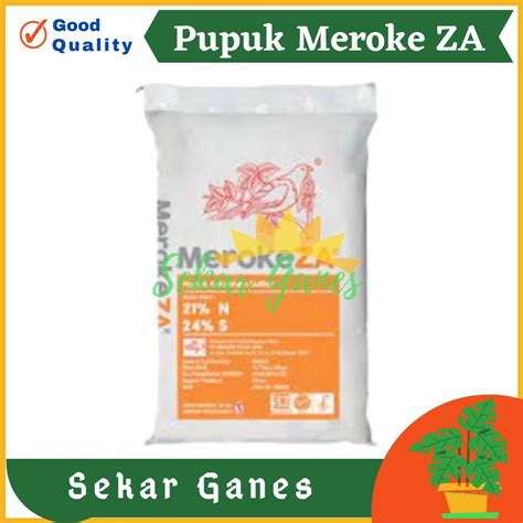 Jual Pupuk Meroke Za Repack Kg Gr Pupuk Amonium Sulfat Termurah