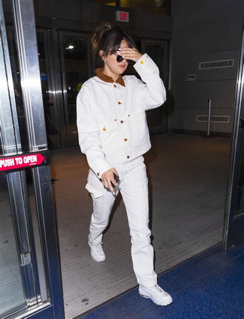 Selena Gomez In Travel Outfit Jfk Airport In New York City 01 15 2020