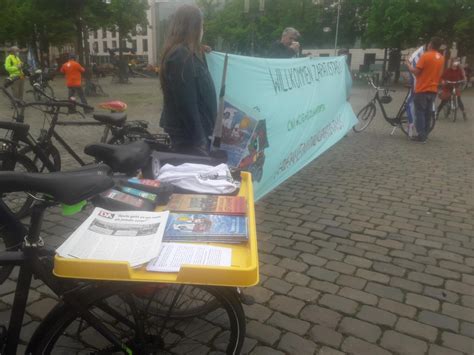 Fahrradkundgebung Der Seebr Cke M Nsterland Am Juni Fau M Nster