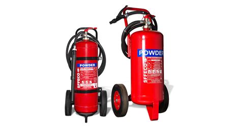 Dry Powder Mobile Trolley Extinguishers Sffeco