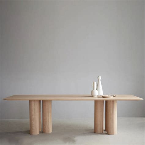 Wooden Dining Table Modern Light Wood Dining Table Wood Table Bases