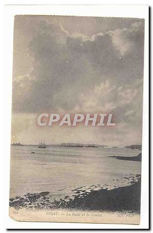 Brest Carte Postale Ancienne La Rade Et Le Goulet Manuskript