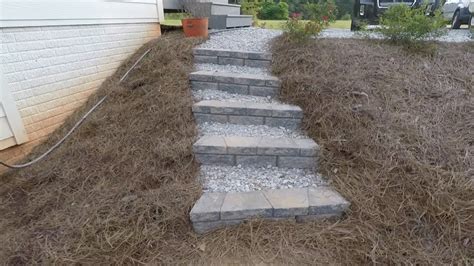 How To Build Garden Steps With Pavers Easy Steps