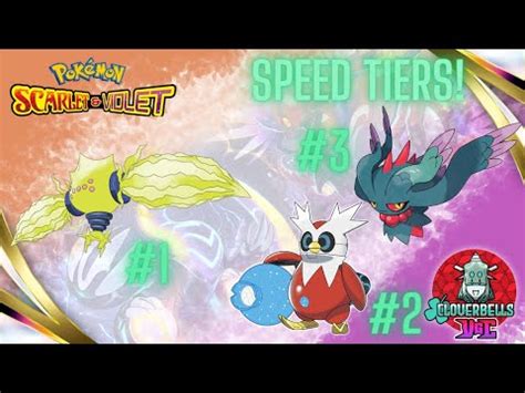 Learn These Speed Tiers To Prepare For Regulation D Pokemon Scarlet