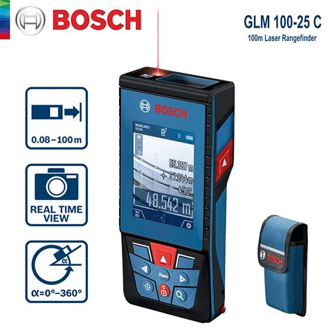 Bosch Tel Metro A Laser C Mera Integrada Laser Vermelho De Alta