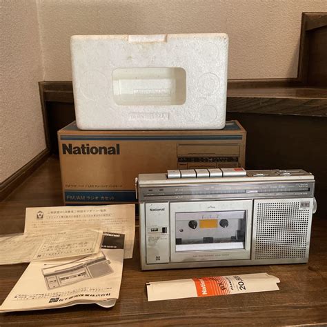 National Radio Cassette Recorder Rx 1810 Showa Retro Shop At Mercari From Japan Buyee