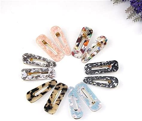 Amazon Pcs Hingwah Pearls And Acrylic Resin Hair Clips