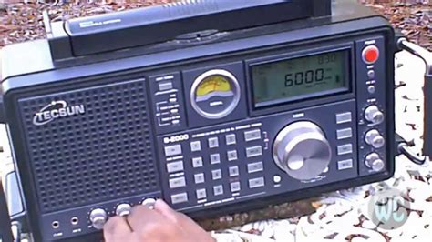 Tecsun S 2000 Shortwave Radio Demo Youtube