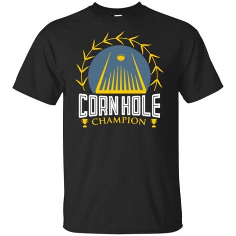 Cornhole Champion Retro Tournament T Shirt Long Sleeve Q Finder