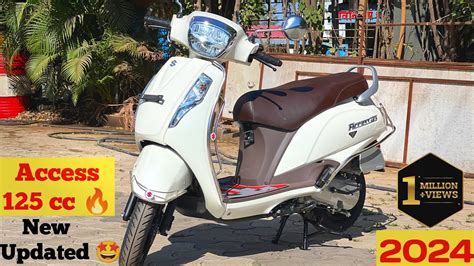 Suzuki Access 125 Ride Connect Edition 2024 New Updates Detailed