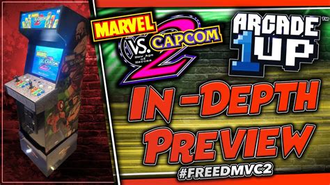 Arcade1up Marvel Vs Capcom 2 In Depth Preview In Hands Review Of Pre