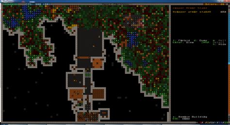 dwarf fortress - I can't designate barracks - Arqade