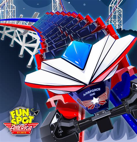 Fun Spot America Atlanta Debuts ArieForce One Coaster March 31