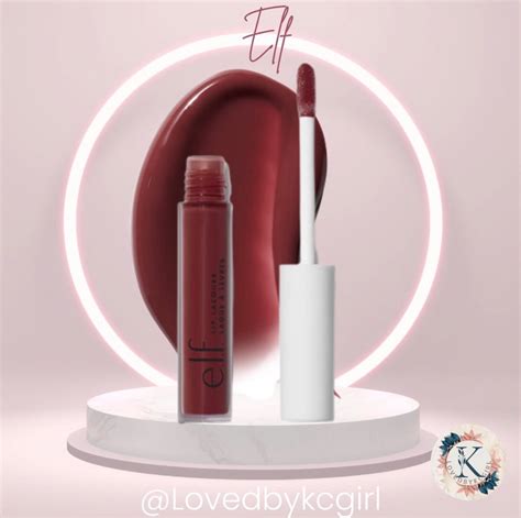 Elf Lip Lacquer Black Cherry Fullsizesealed On Carousell