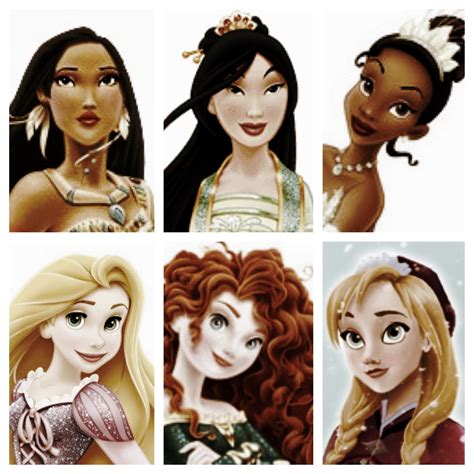 Disney Princesses 1995- 2013; by the way, meet Anna, Disney's twelfth ...