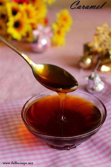 How to make Caramel for Fruit Cakes ~ Full Scoops - A food blog with