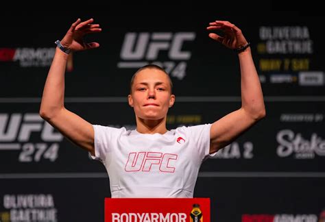 ufc standout rose namajunas  images yahoo sports