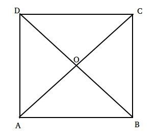 if the diagonals of a rhombus are equal the rhombus is a square - Maths - Quadrilaterals ...