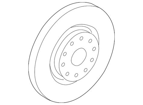 2005-2019 Volkswagen Rotor 5Q0-615-301-F | VW Parts Center