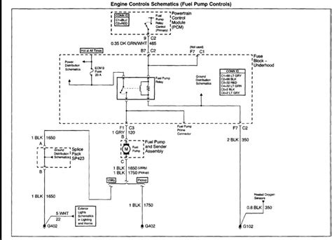 2009 Silverado Fuel Pump Wiring Diagram - Wiring Diagram