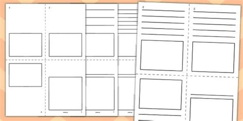 Printable Mini Book Template