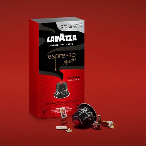 Lavazza Espresso Maestro Classico Capsule Din Aluminiu Compatibile