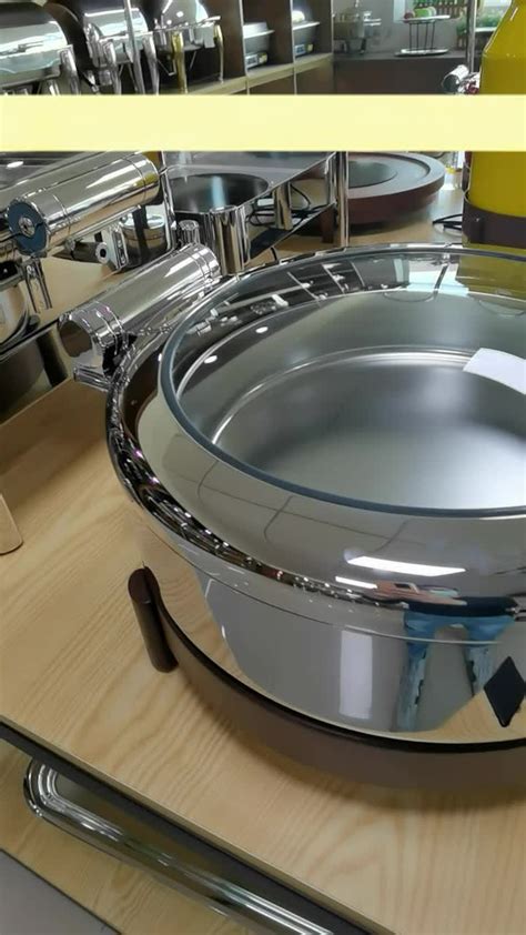 Stainless Steel Luxury Induction Electric Food Warmer Chafing Dish