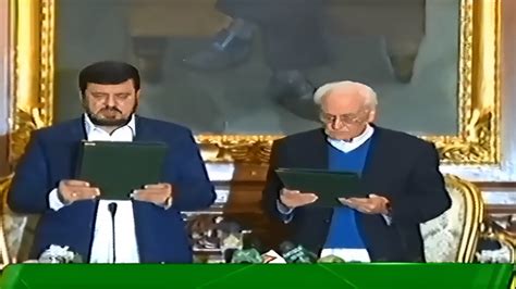 Azam Khan Takes Oath As Caretaker Kp Cm News Net Pk