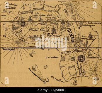 Prester John map Stock Photo - Alamy