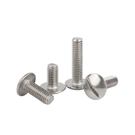 Stainless Steel Slotted Truss Head Machine Screws China