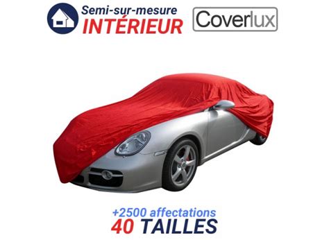 Housse protection auto intérieure semi sur mesure en Jersey COVERLUX