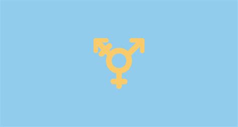 ⚧️ Transgender Symbol Emoji On Skype Emoticons 1 2